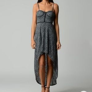 Urban love corset bodice hi low dress M/L